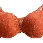 Bebe  size 36D burnt orange lace tshirt bra Photo 0