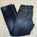 Silver Jeans Co  Suki Straight Dark Wash Embellished Pocket Denim Jeans W34 L30 Photo 0