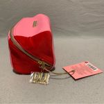 Juicy Couture  Pink/Red Just Say Oui Makeup Cosmetic Bag Photo 2