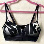 PINK - Victoria's Secret Victoria’s Secret PINK Cool & Comfy Wireless Lightly Padded Bra Black/White L Photo 0