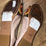 Latigo by Anthropologie 6M tan embroidered flats Photo 7
