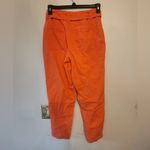 A New Day Women's High-Rise Tapered Ankle Tie-Front Pants -  orange size 4 Photo 1