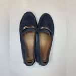 Coach  Women’s Nola Dark‎ Blue Suede Loafers Size 6.5 B Photo 4