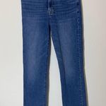 Madewell The perfect Vintage Jeans high rise straight leg size 25 blue denim Photo 2