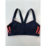 LULULEMON Womens Sports Bra Cardio Kick Sea Stripe Light Flare Inkwell Navy Blue Size 8 Photo 2