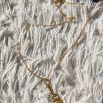 Knight Pendant Necklace Gold Photo 2