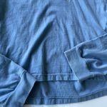 Stüssy Stussy Holographic Logo Hoodie Light Blue Size Large Photo 1