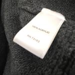 Cable & Gauge  grey front buckle cardigan sweater Photo 8