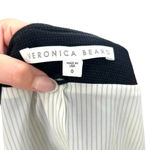 Veronica Beard Jordan Collarless Moto Jacket In Black Size 0 Photo 8