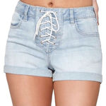 Refuge 🦎Tied Distressed Shorts🌵 Photo 0