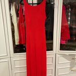 SKIMS BNWOT Soft Lounge Lace Long Maxi Dress with Bralette Cherry XL Photo 5