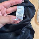 Lulus NWT  A-Lister Black Rhinestone Bustier Maxi Dress Photo 11