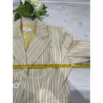 Loft  Striped Blazer Size‎ 2 Button Front 100% Cotton Career Casual Cute Photo 1