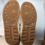 J.Crew Factory Court Sneakers White Green Leather Low Top Shoes‎ Size 9H FA23 Photo 3