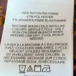 EXPRESS  Purple Orange Silky Satin Floral Ruffle Mini Straight Pencil Skirt Sz 4 Photo 5