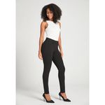 Betabrand  Black Dress Pants Petite Medium Stretch‎ Career Casual Photo 8