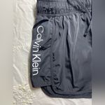 Calvin Klein  Women's Black Logo Athletic Shorts Photo 2