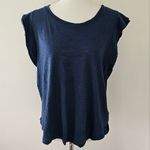 Liverpool Royal Navy Double Layer Flutter Sleeve Knit Top Size Large Photo 1