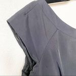 French Connection Scoopneck Bell Skirt Black Dress Size 4 Photo 2