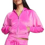 Victoria's Secret Victoria’s Secret velour pink tracksuit jacket Photo 0