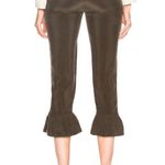 Calvin Rucker What I Like Olive Crop Flare Pants Photo 1