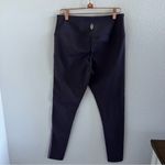 Free People  Movement Purple Active Tights Legging Workout Striped Down Side M Photo 3