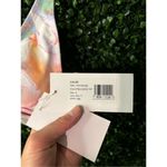 Johnny Was  Calme White and Multicolor Bikini Top Adjustable Straps Size Small NW Photo 2