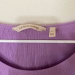 Soft Surroundings  Purple Siesta Key Tunic Gauzy Layered Blouse in Regal Orchid Photo 3