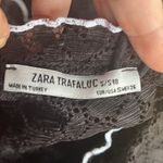 ZARA Trafaluc Sheer Lace Short Sleeve Top Photo 6