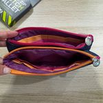 Travelon Safe ID Daisy Double Zip Clutch Wallet In Navy style 22715, NEW Photo 4