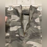 Jolt Army Green Camo Seamed Mini Skirt Photo 2