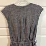 Toad & Co  Tara Hemp Gray Belted Romper X-Small Photo 7