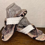 Taos  Braid Woven Thong Strap Slip On Flip Flop Sandal Shoes Size 7  Photo 0