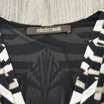 Roberto Cavalli  Animal Print V-neck‎ Dress Size 42 Waist 29 Photo 1