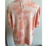cupio Women's Blush Pink Short Sleeve Cuffed Sleeves Blouse XL Photo 3