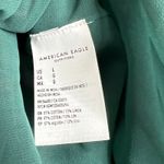 American Eagle  Green Plaid Mini Skirt Size Large Photo 4