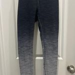 Lululemon Wunder Under High Rise Black & White Ombre Melange Yoga Leggings Sz 4 Photo 1