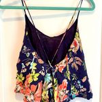 Cotton Candy LA Floral Flowy Spaghetti Strap Blouse Photo 3