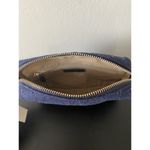 Talbots NWT  Party Animals Navy Speckled Small Wristlet Christmas Embroidered Bag Photo 5