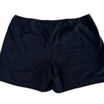 Lane Bryant  Casual Shorts Womens 28 Navy Flat Front Pockets High Waisted Lyocell Photo 1