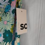 SO  Floral Halter Swing Mini Summer Dress NWT Photo 3