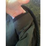 Wenven Woman's Black Coat‎ Jacket Parka Hood Military Style Sz Sm Pockets Patch Photo 12