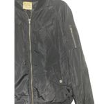 Ashley Women's Outer Wear Full Zip Up Puffer Bomber Jacket Black Size L Vintage Size L Photo 4