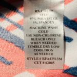 Connected Apparel Red, white & navy sleeveless dress. Photo 6