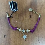 Juicy Couture  B-Corded Friendship Bracelet Silver Pave Crystal Star Charm Bundle Photo 2