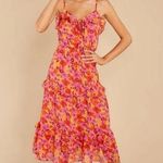 Lush Clothing LUSH Ruffle Floral Dress- Small Photo 0