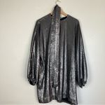 ANINE BING  Angie silver sequined mini dress. New with tags. Size S Photo 7