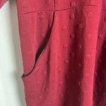 Hutch Anthropologie  Red A-Line Sweater Dress Size 3XL Photo 4