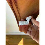 SheIn Brown Ribbed Cut Out High Rise Bodysuit, L Photo 4