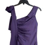 White by Vera Wang Purple Bridesmaid Formal Dress Size 4 Photo 5